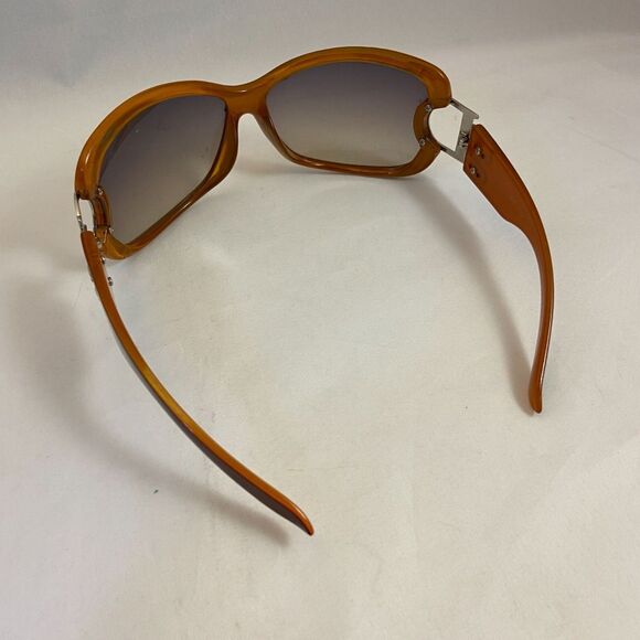 #6288 DC Brown Acrylic Vintage Sunglasses Womens main image 8